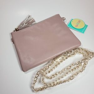 💥Blush Vegan Leather Crossbody Bag